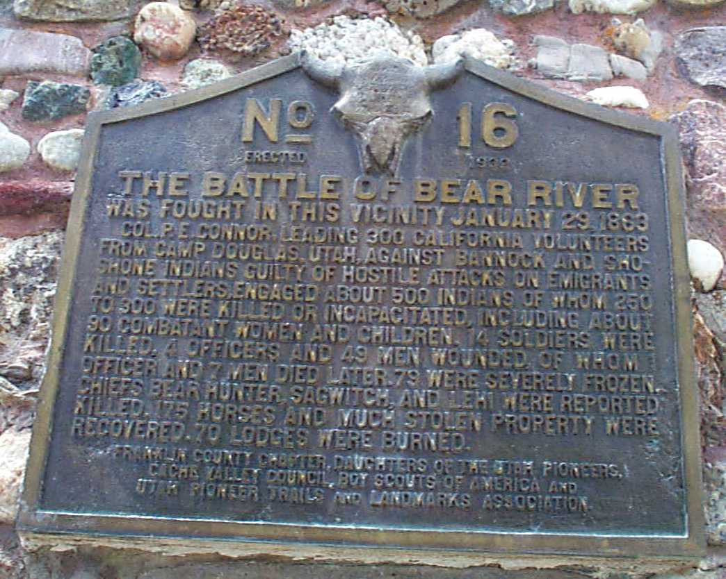 Picture of Battle of Bear River Monument